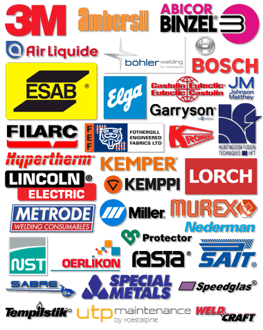 Steveweld Ltd stocks and supplies products from a range of manufacturers